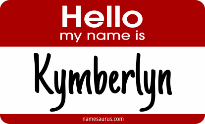Hello my name is Kymberlyn png download