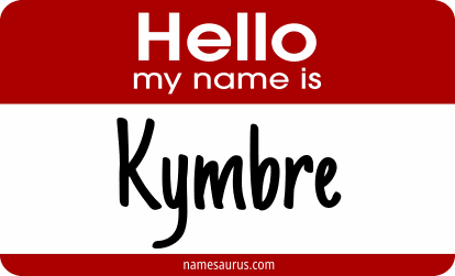 Hello my name is Kymbre png download
