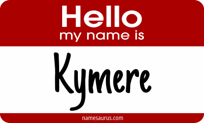 Hello my name is Kymere png download