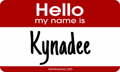 Hello my name is Kynadee png download