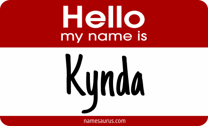 Hello my name is Kynda png download