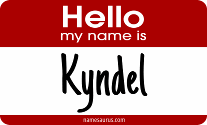 Hello my name is Kyndel png download