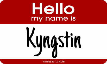 Hello my name is Kyngstin png download
