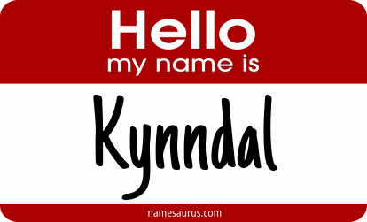 Hello my name is Kynndal png download