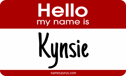 Hello my name is Kynsie png download