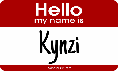 Hello my name is Kynzi png download