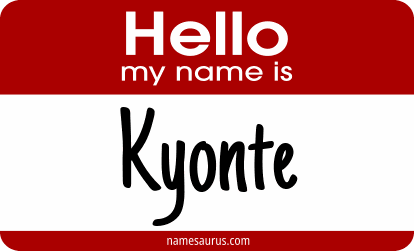 Hello my name is Kyonte png download