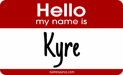 Hello my name is Kyre png download