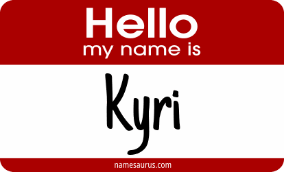 Hello my name is Kyri png download