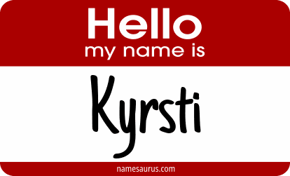 Hello my name is Kyrsti png download