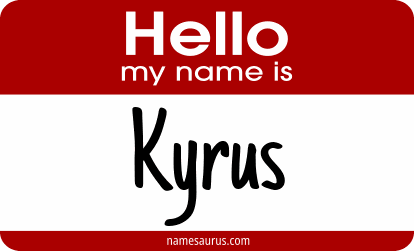 Hello my name is Kyrus png download
