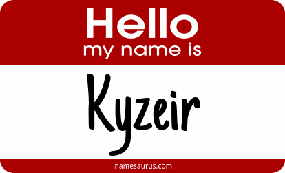Hello my name is Kyzeir png download