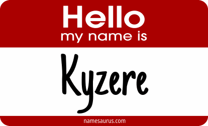 Hello my name is Kyzere png download