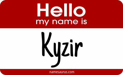 Hello my name is Kyzir png download