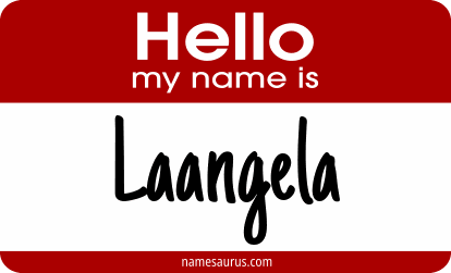 Hello my name is Laangela png download