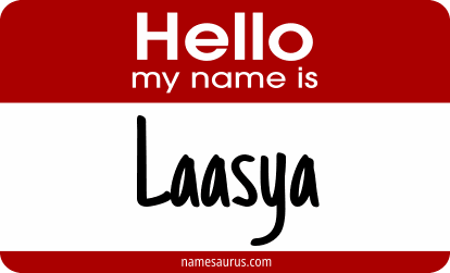 Hello my name is Laasya png download
