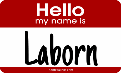 Hello my name is Laborn png download