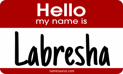 Hello my name is Labresha png download
