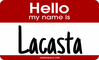 Hello my name is Lacasta png download