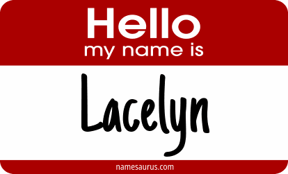 Hello my name is Lacelyn png download
