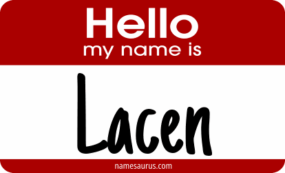 Hello my name is Lacen png download