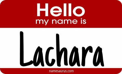 Hello my name is Lachara png download