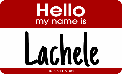 Hello my name is Lachele png download