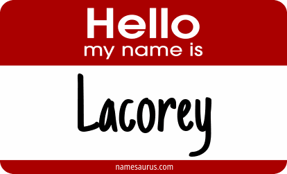 Hello my name is Lacorey png download