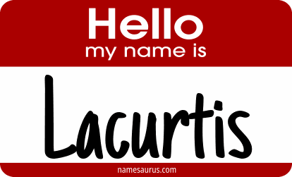 Hello my name is Lacurtis png download