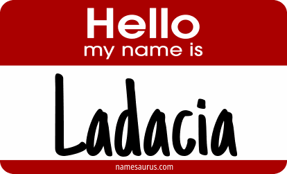 Hello my name is Ladacia png download