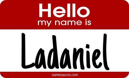Hello my name is Ladaniel png download