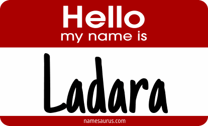 Hello my name is Ladara png download