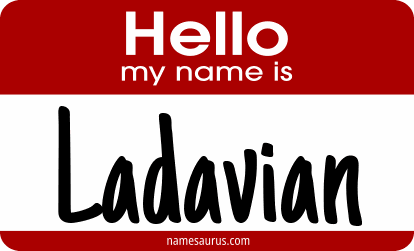 Hello my name is Ladavian png download