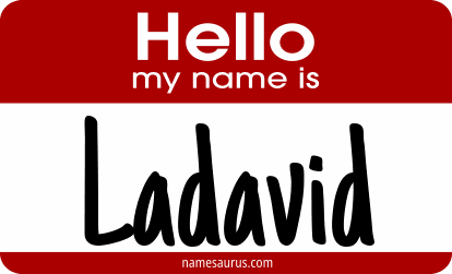 Hello my name is Ladavid png download