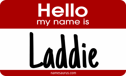 Hello my name is Laddie png download