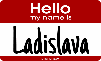 Hello my name is Ladislava png download