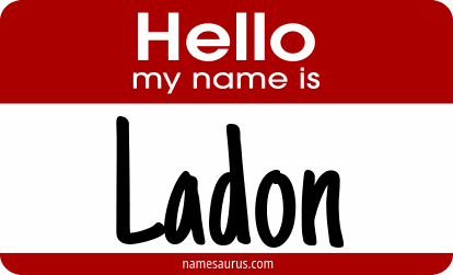 Hello my name is Ladon png download