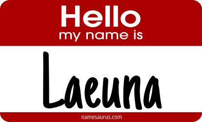 Hello my name is Laeuna png download