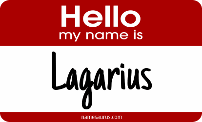 Hello my name is Lagarius png download