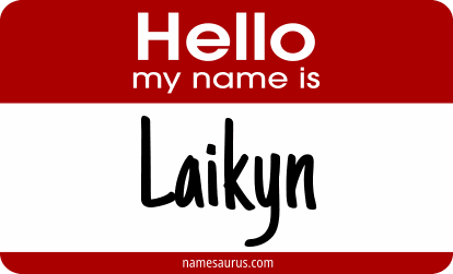 Hello my name is Laikyn png download