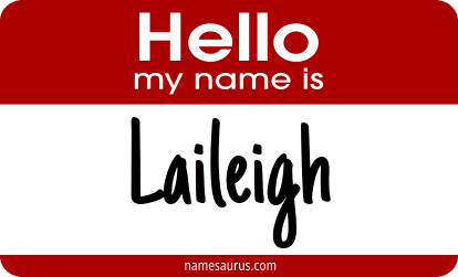 Hello my name is Laileigh png download
