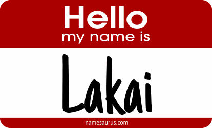 Hello my name is Lakai png download
