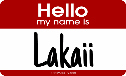 Hello my name is Lakaii png download