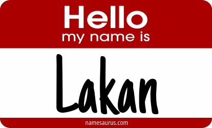 Hello my name is Lakan png download