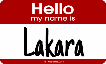 Hello my name is Lakara png download