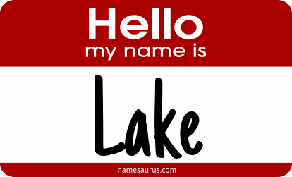 Hello my name is Lake png download
