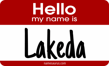 Hello my name is Lakeda png download