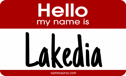 Hello my name is Lakedia png download