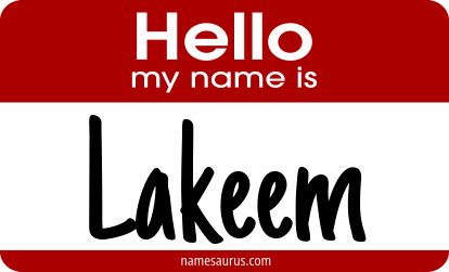 Hello my name is Lakeem png download