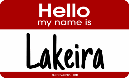Hello my name is Lakeira png download